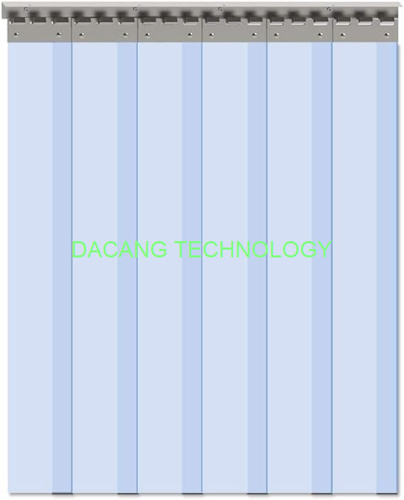 pvc door curtain freezer