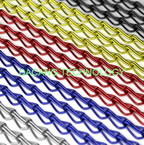 Aluminum curtain chain